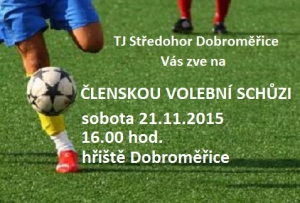 Volební členská schůze