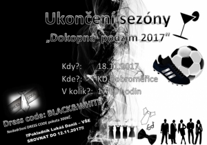 Ukončení sezóny - podzim 2017