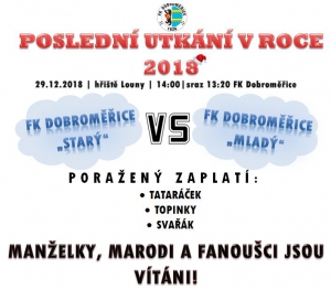Poslední utkání v roce 2018 - 