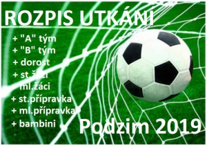 Rozpis utkání - PODZIM 2019