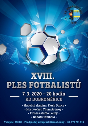 XVIII.PLES FOTBALISTŮ