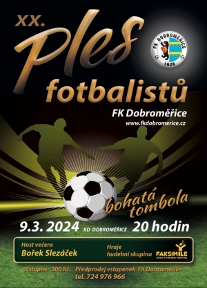 PLES FOTBALISTŮ 2024