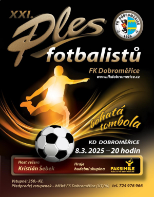 PLES FOTBALISTŮ 2025
