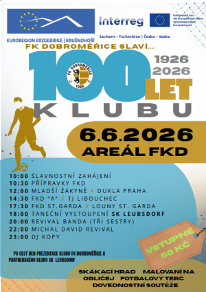 Oslavy 100let klubu